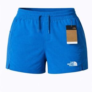 The North Face Women's Vibrant Blue Athletic Shorts